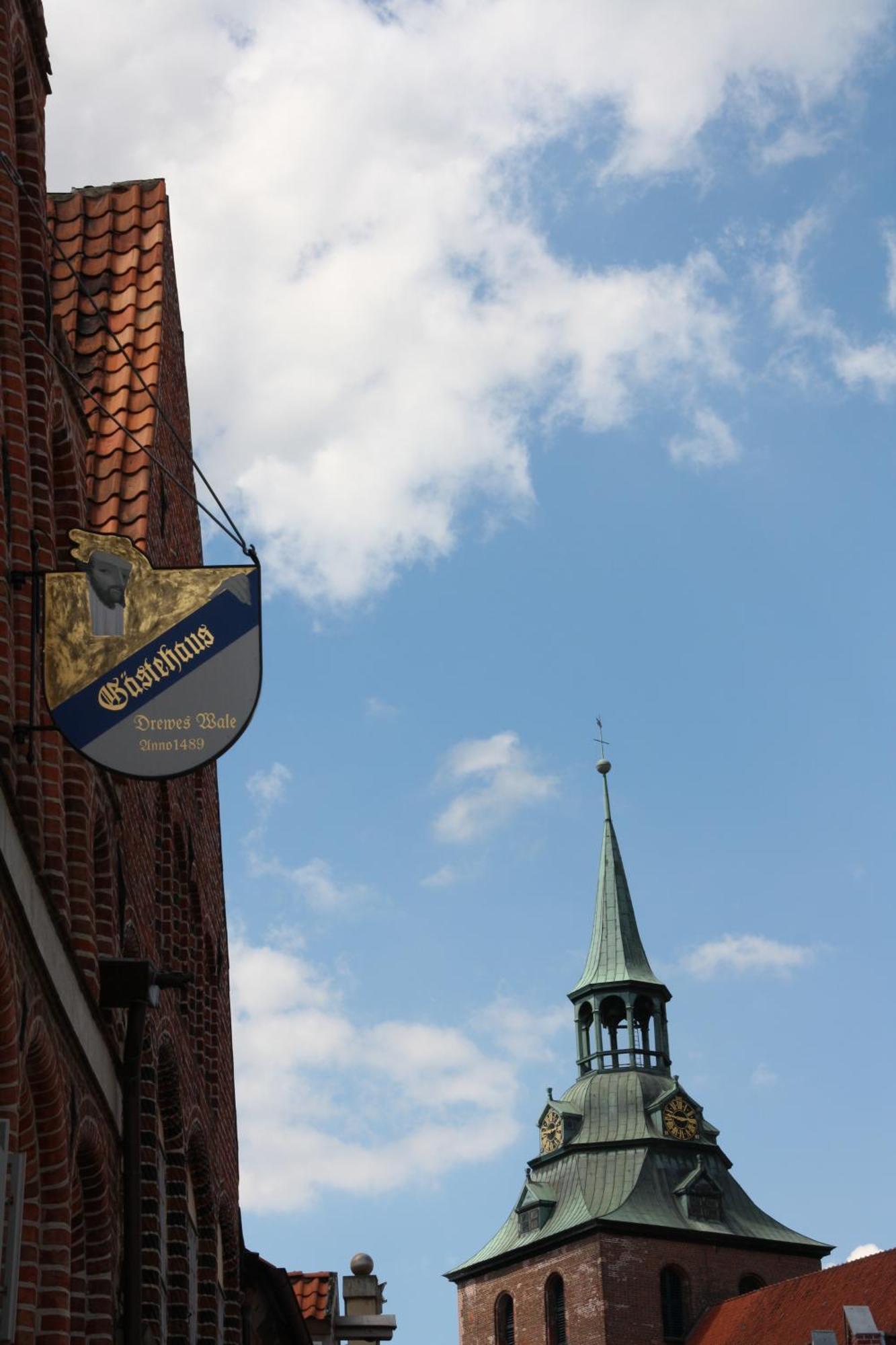 Altstadt Gaestehaus Drewes Wale Luneburg Bagian luar foto
